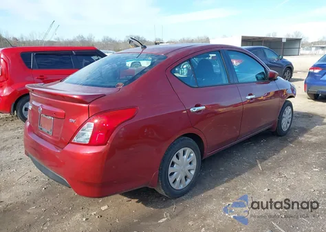 2017 Nissan Versa 1.6 Sv из США, поврежденный, VIN 3N1CN7AP6HL830048